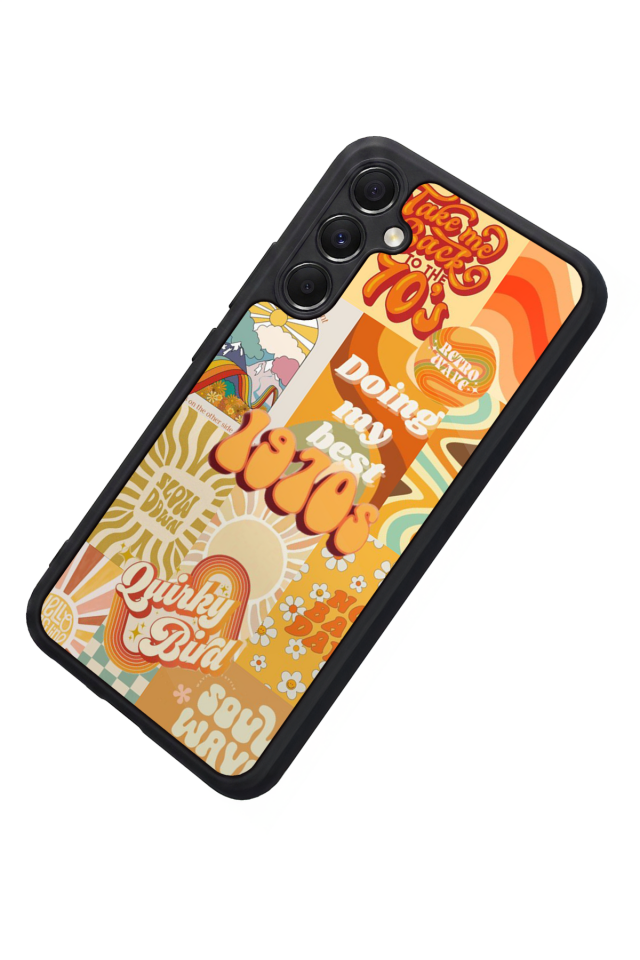 Samsung Galaxy A34 Uyumlu Poster Tasarımlı Glossy Premium Kılıf