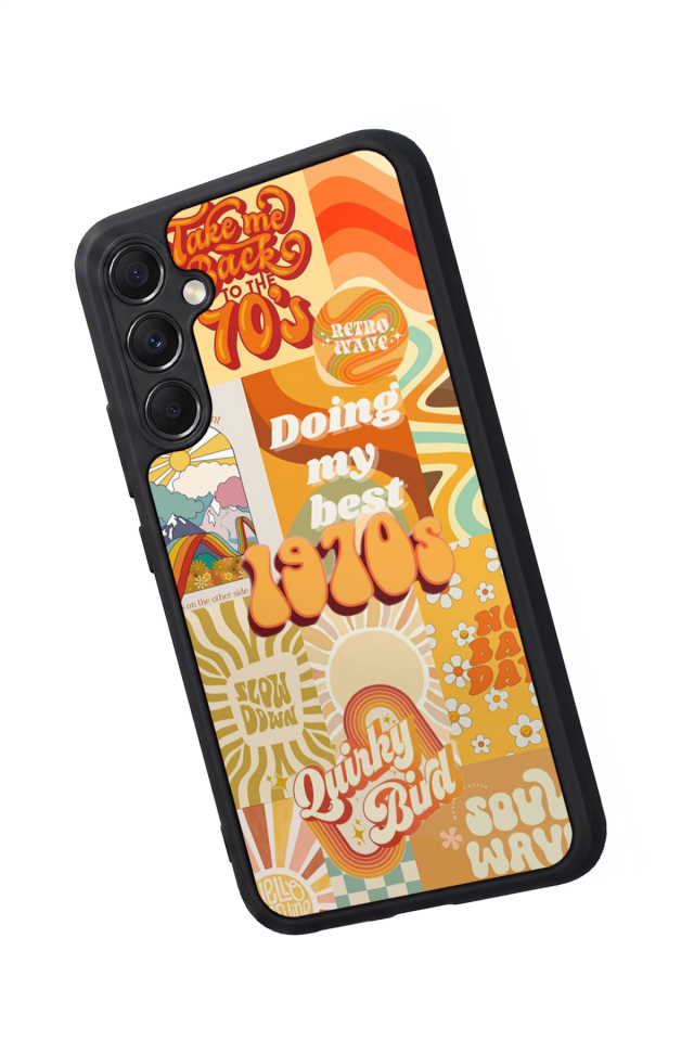 Samsung Galaxy A34 Uyumlu Poster Tasarımlı Glossy Premium Kılıf