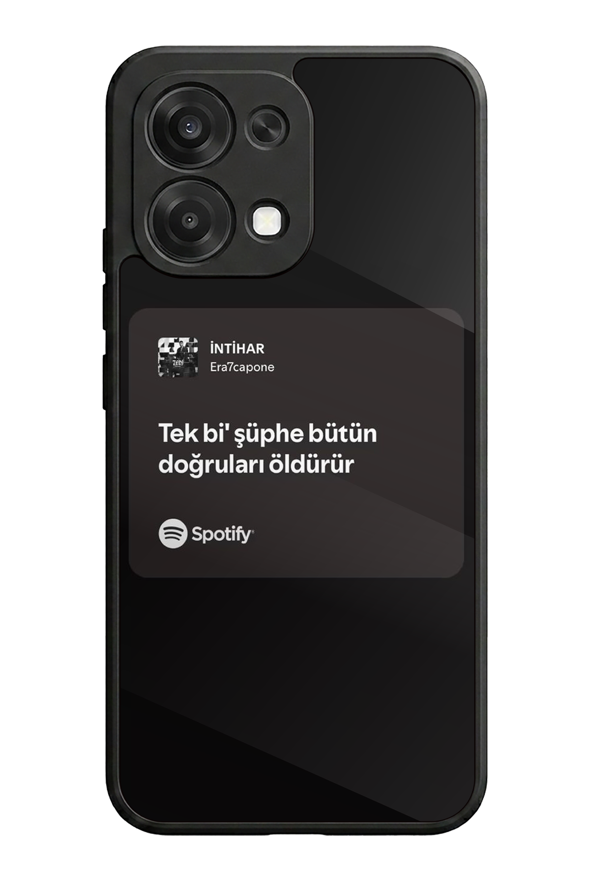 Oppo A6 Pro Uyumlu Sarki Sozleri Tasarımlı Glossy Premium Kılıf
