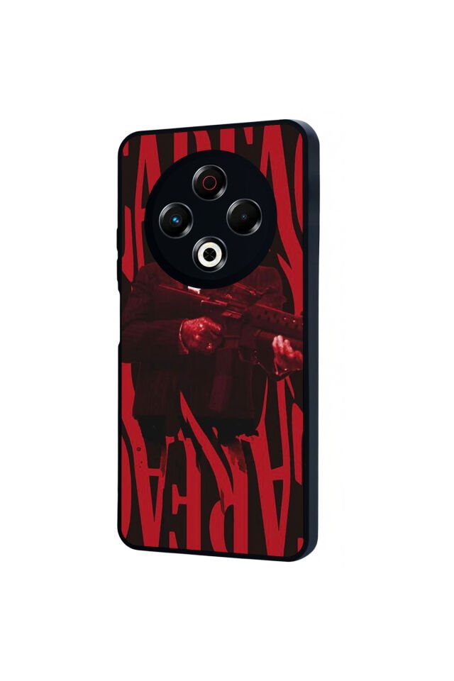 Tecno Spark 30 Uyumlu Scarface Tasarımlı Glossy Premium Kılıf