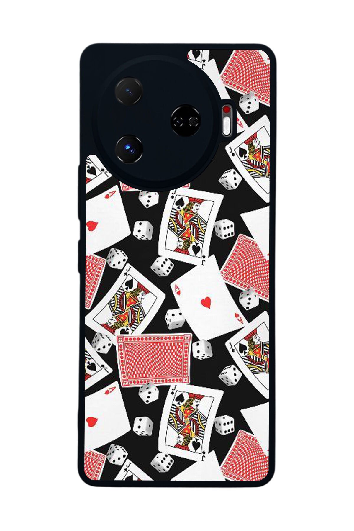 Tecno Camon 30 Pro Uyumlu Kart Tasarımlı Glossy Premium Kılıf