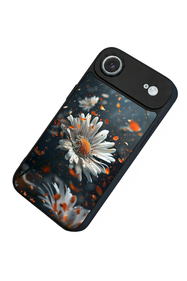 iPhone 17 Air Uyumlu Cicek Tasarımlı Glossy Premium Kılıf