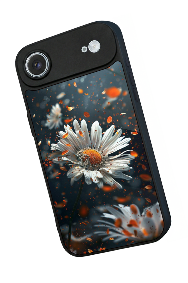 iPhone 17 Air Uyumlu Cicek Tasarımlı Glossy Premium Kılıf