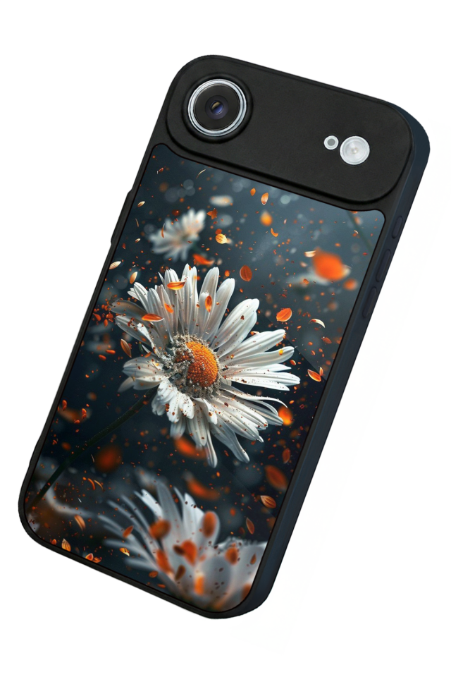iPhone 17 Air Uyumlu Cicek Tasarımlı Glossy Premium Kılıf