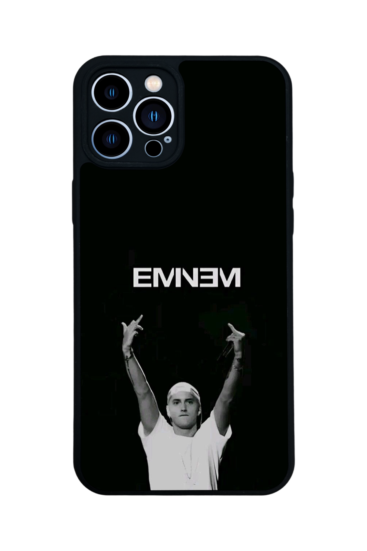 iPhone 13 Pro Max Uyumlu Eminem Tasarımlı Glossy Premium Kılıf