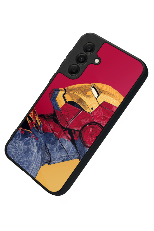 Samsung Galaxy A17 Uyumlu  Iron Man ( Demir Adam ) Tasarımlı Glossy Premium Kılıf