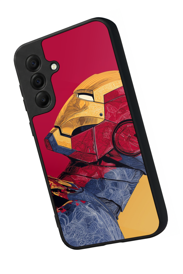 Samsung Galaxy A17 Uyumlu  Iron Man ( Demir Adam ) Tasarımlı Glossy Premium Kılıf