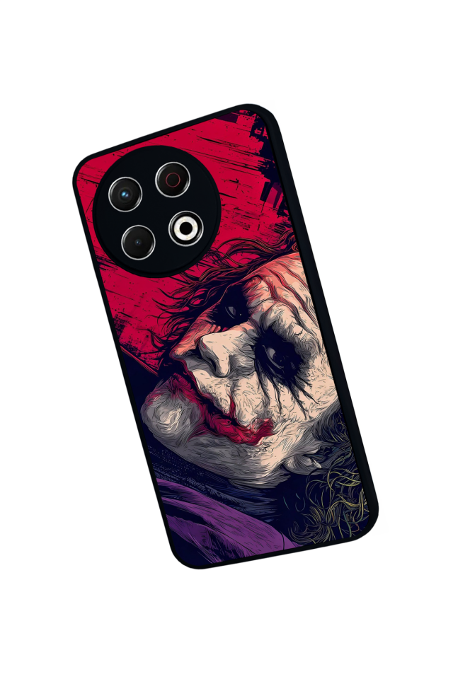 Tecno Spark 30 Pro Uyumlu Joker Tasarımlı Glossy Premium Kılıf