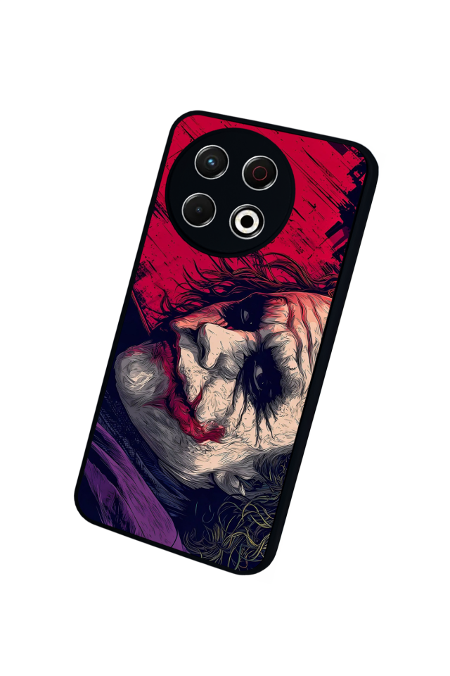 Tecno Spark 30 Pro Uyumlu Joker Tasarımlı Glossy Premium Kılıf