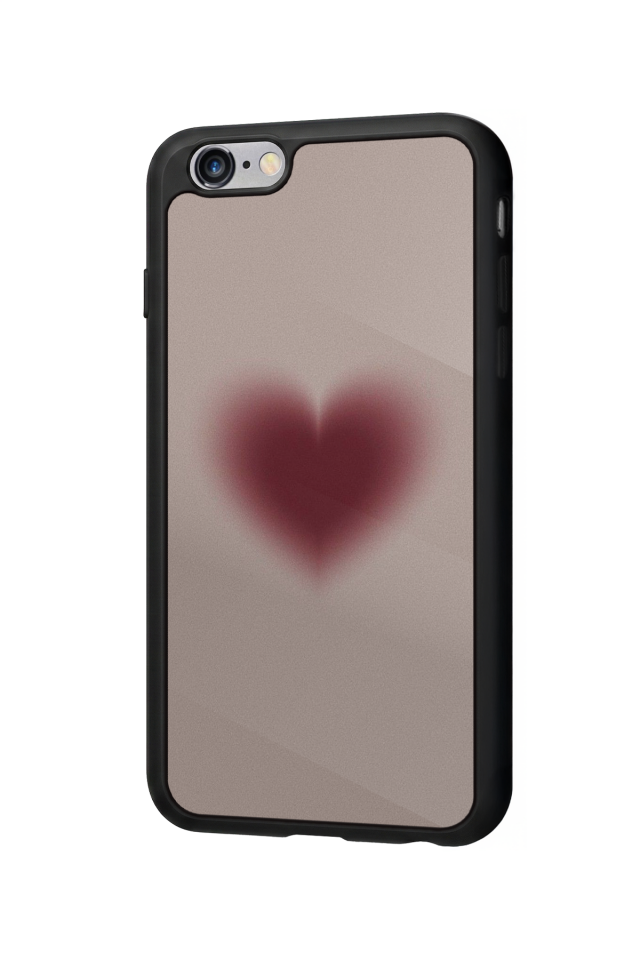 iPhone 6 Plus Uyumlu Kalp Love Tasarımlı Glossy Premium Kılıf