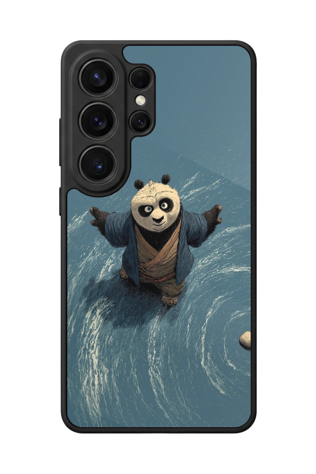 Samsung Galaxy S26 Ultra Uyumlu Kung Fu Panda Tasarımlı Glossy Premium Kılıf
