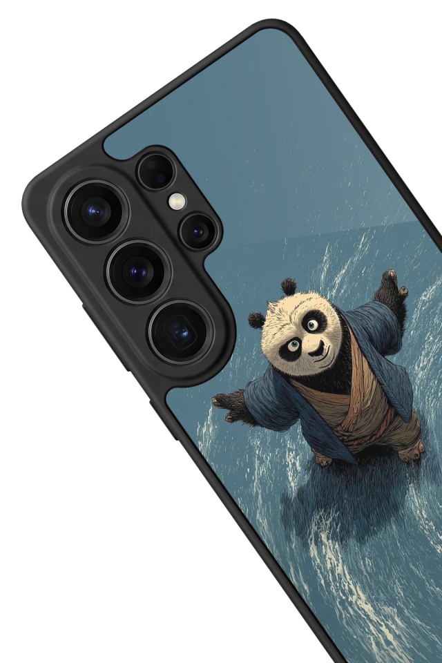Samsung Galaxy S26 Ultra Uyumlu Kung Fu Panda Tasarımlı Glossy Premium Kılıf