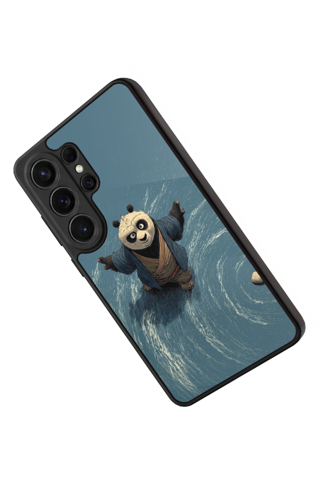 Samsung Galaxy S26 Ultra Uyumlu Kung Fu Panda Tasarımlı Glossy Premium Kılıf