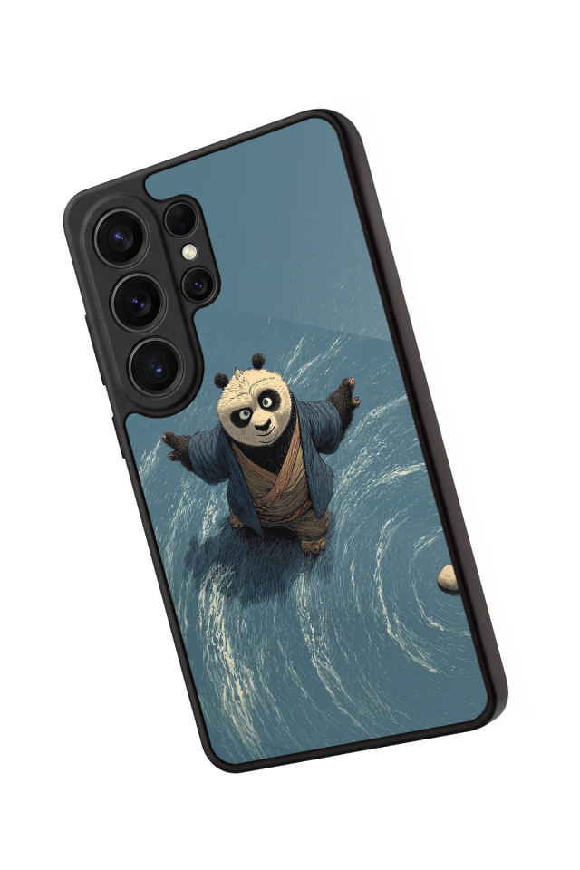 Samsung Galaxy S26 Ultra Uyumlu Kung Fu Panda Tasarımlı Glossy Premium Kılıf