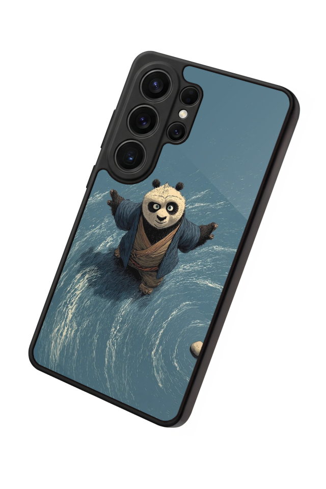 Samsung Galaxy S26 Ultra Uyumlu Kung Fu Panda Tasarımlı Glossy Premium Kılıf