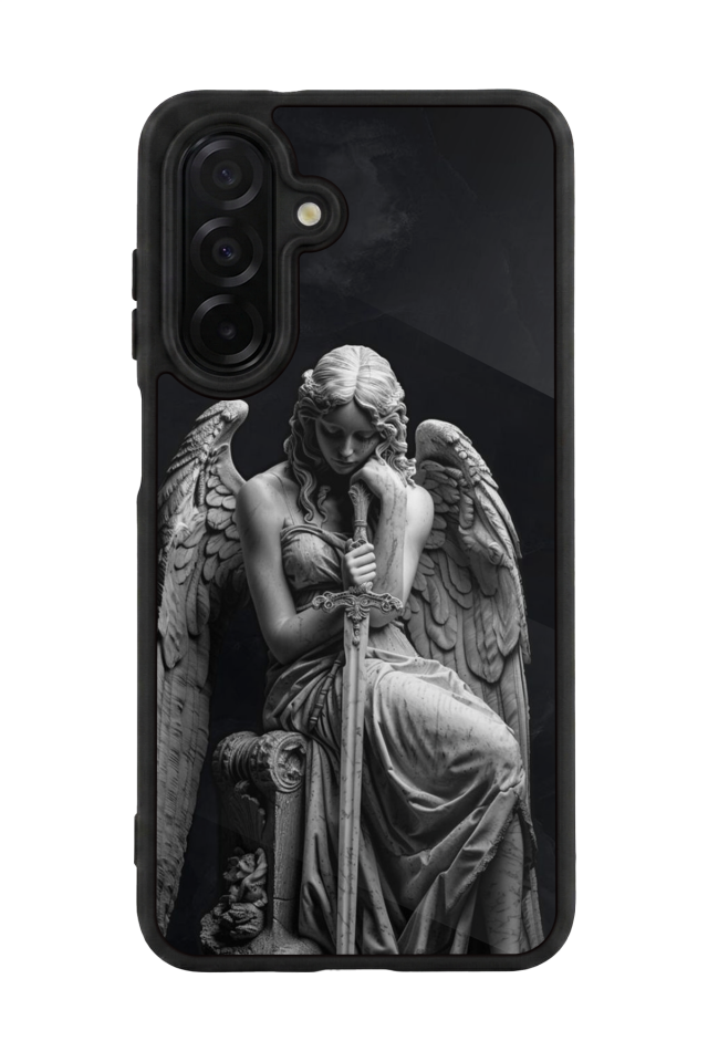 Samsung Galaxy A36 Uyumlu Melek Tasarımlı Glossy Premium Kılıf