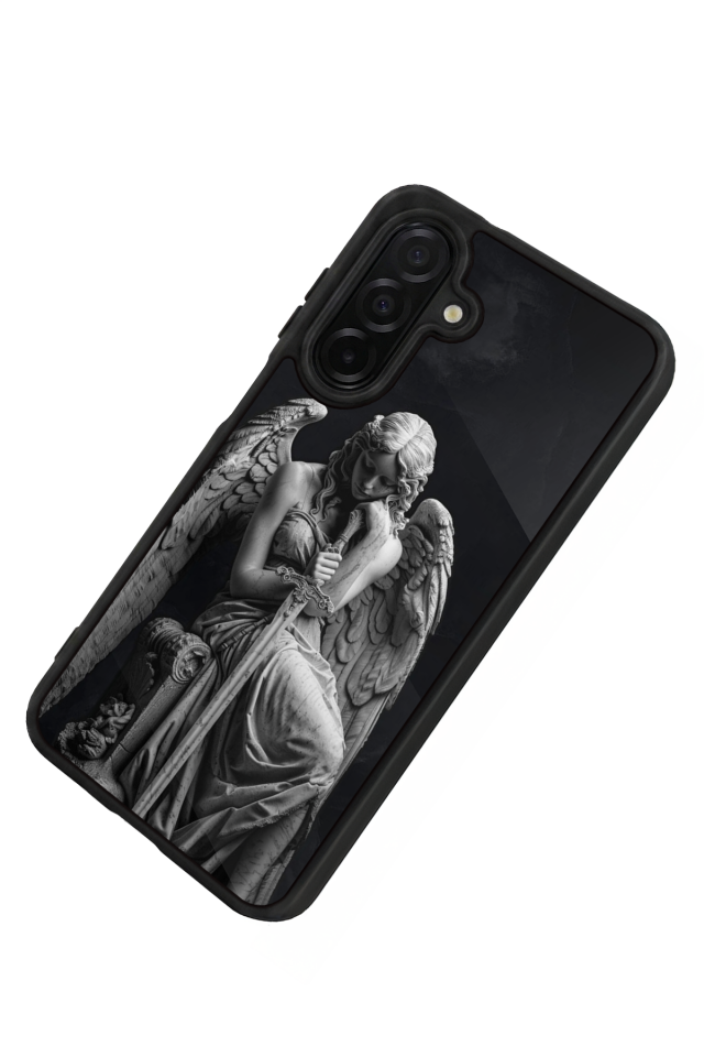 Samsung Galaxy A36 Uyumlu Melek Tasarımlı Glossy Premium Kılıf