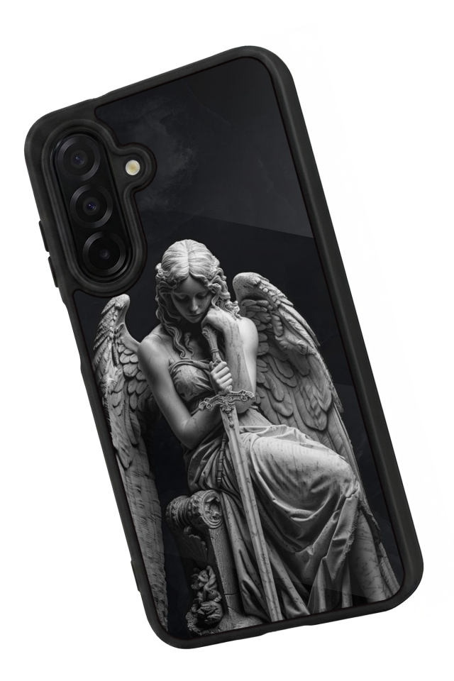 Samsung Galaxy A36 Uyumlu Melek Tasarımlı Glossy Premium Kılıf