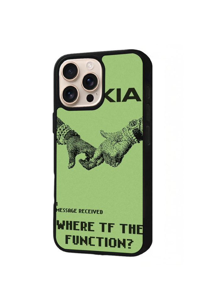 iPhone 16 Pro Max Uyumlu Nokia Tasarımlı Glossy Premium Kılıf