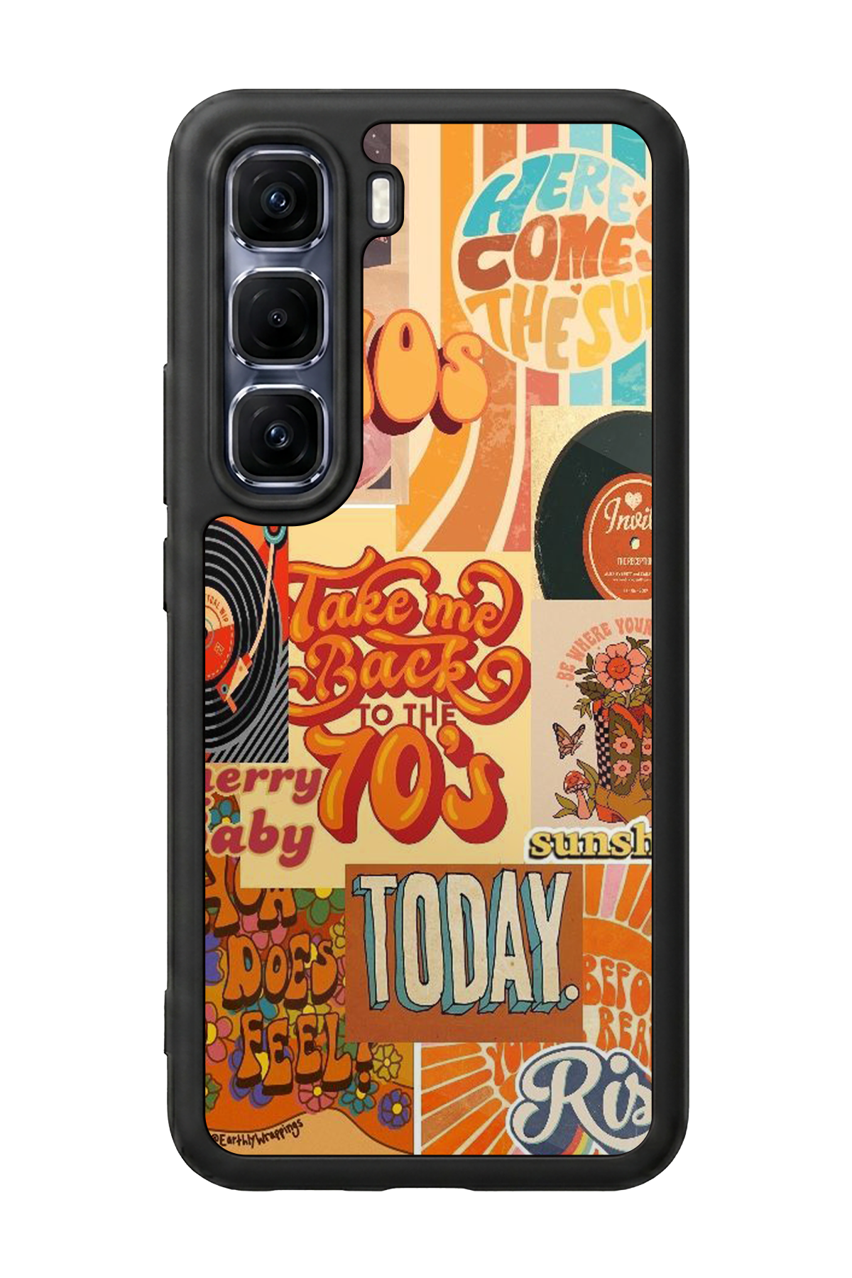Infinix Hot 60 Pro Plus Uyumlu Poster Tasarımlı Glossy Premium Kılıf