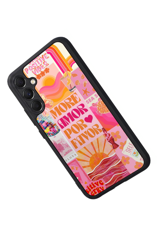 Samsung Galaxy A34 Uyumlu Poster Tasarımlı Glossy Premium Kılıf