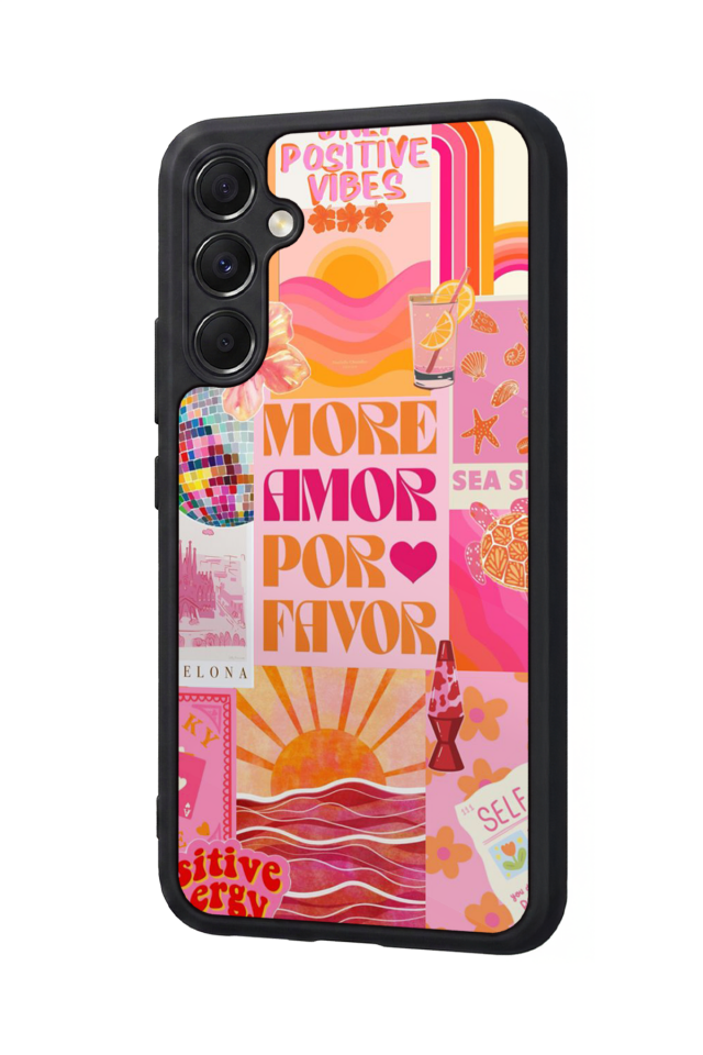 Samsung Galaxy A34 Uyumlu Poster Tasarımlı Glossy Premium Kılıf