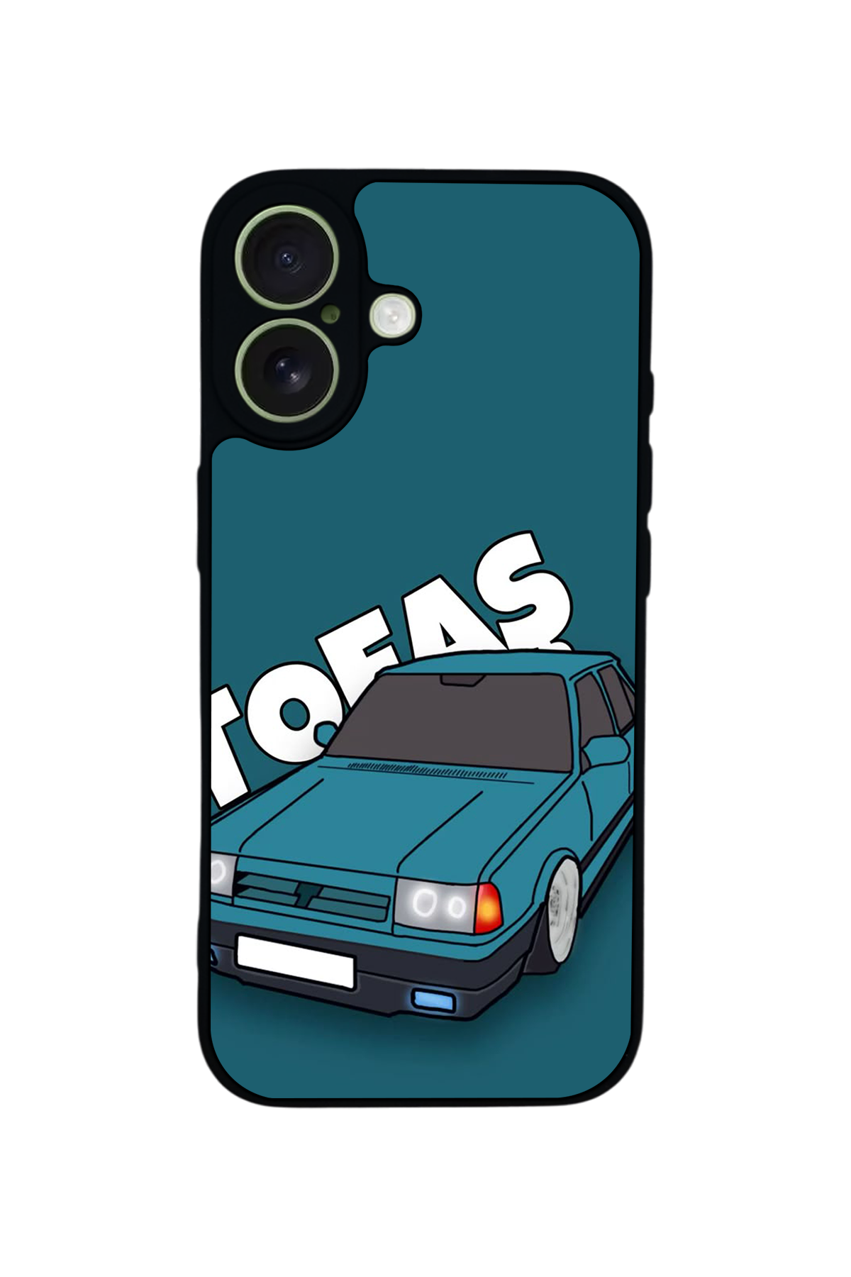 iPhone 17 Uyumlu Tofas Tasarımlı Glossy Premium Kılıf