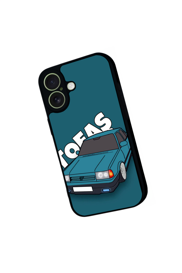 iPhone 17 Uyumlu Tofas Tasarımlı Glossy Premium Kılıf