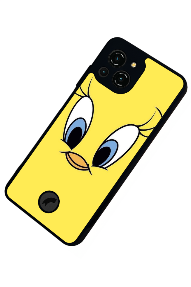 Reeder S23 Pro Max Uyumlu tweety Tasarımlı Glossy Premium Kılıf