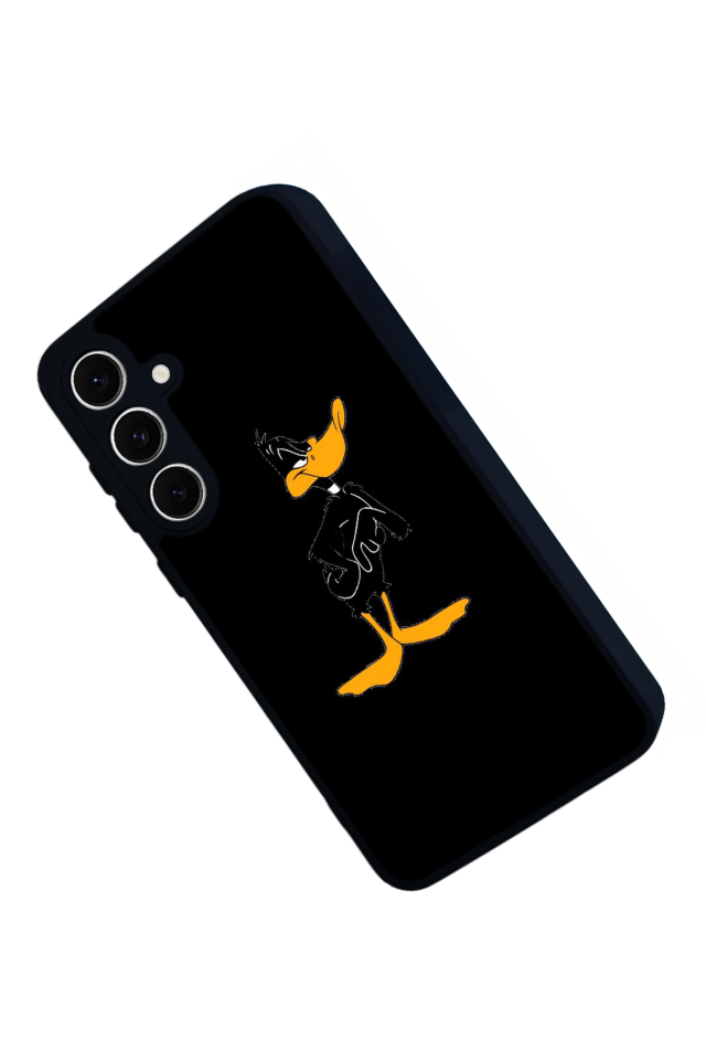Samsung Galaxy A16 Uyumlu Daffy duck Tasarımlı Glossy Premium Kılıf