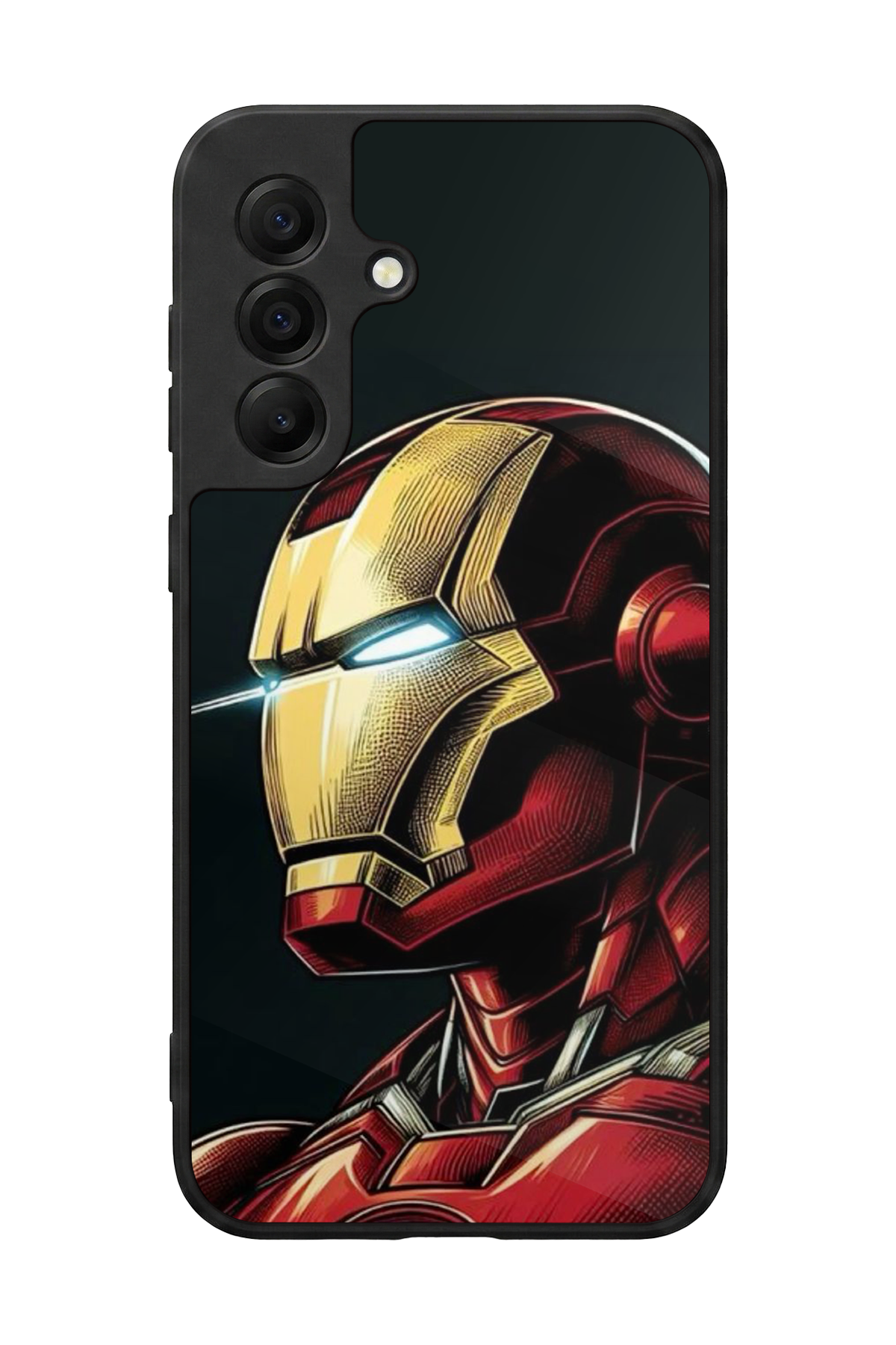 Samsung Galaxy A17 Uyumlu  Iron Man ( Demir Adam ) Tasarımlı Glossy Premium Kılıf