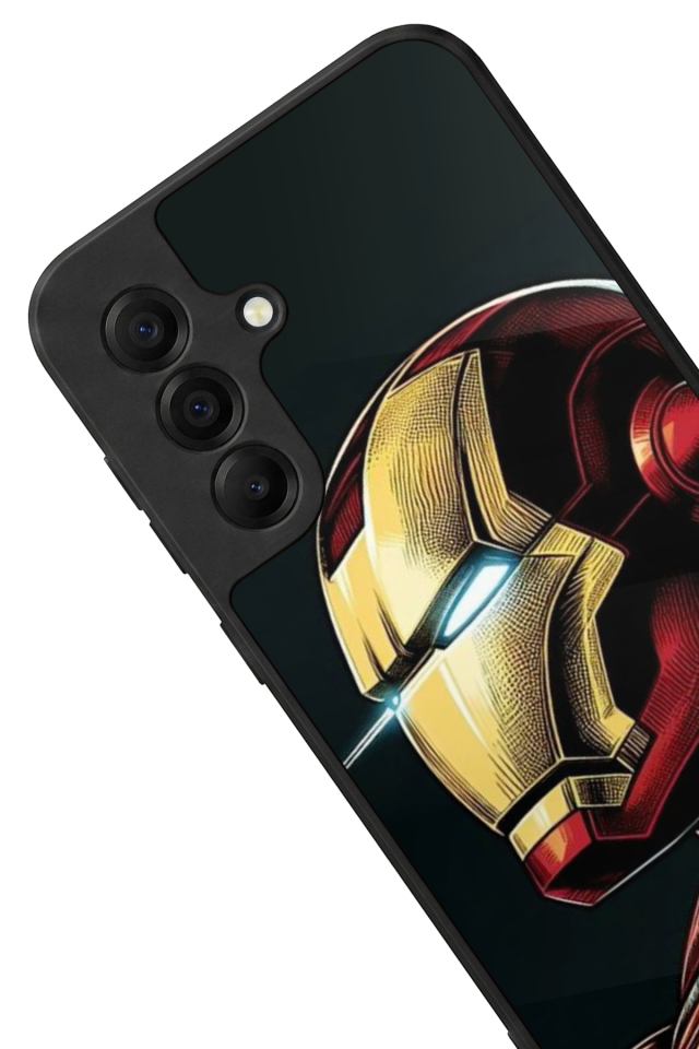 Samsung Galaxy A17 Uyumlu  Iron Man ( Demir Adam ) Tasarımlı Glossy Premium Kılıf