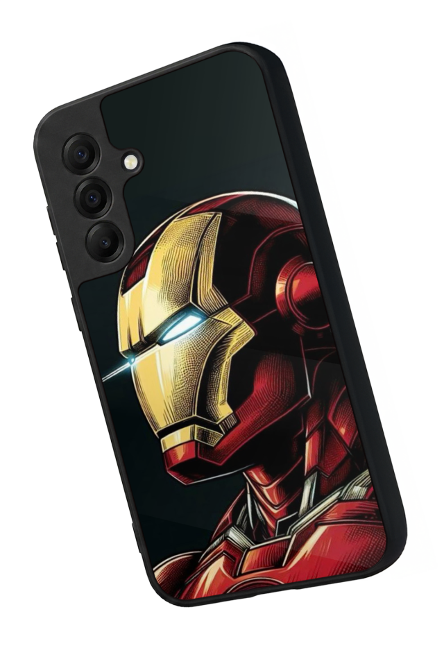Samsung Galaxy A17 Uyumlu  Iron Man ( Demir Adam ) Tasarımlı Glossy Premium Kılıf