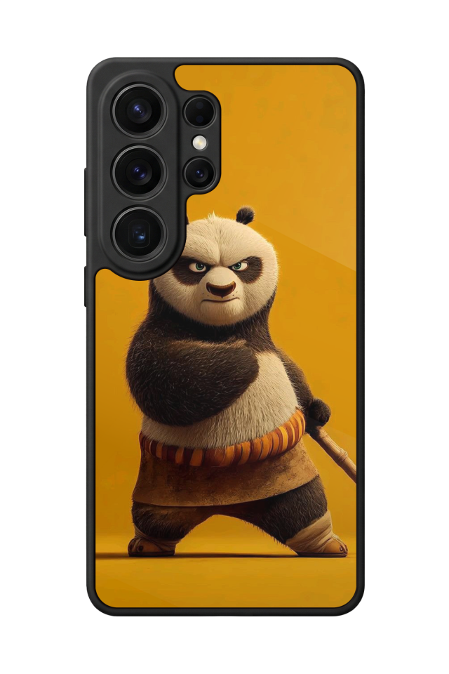 Samsung Galaxy S26 Ultra Uyumlu Kung Fu Panda Tasarımlı Glossy Premium Kılıf