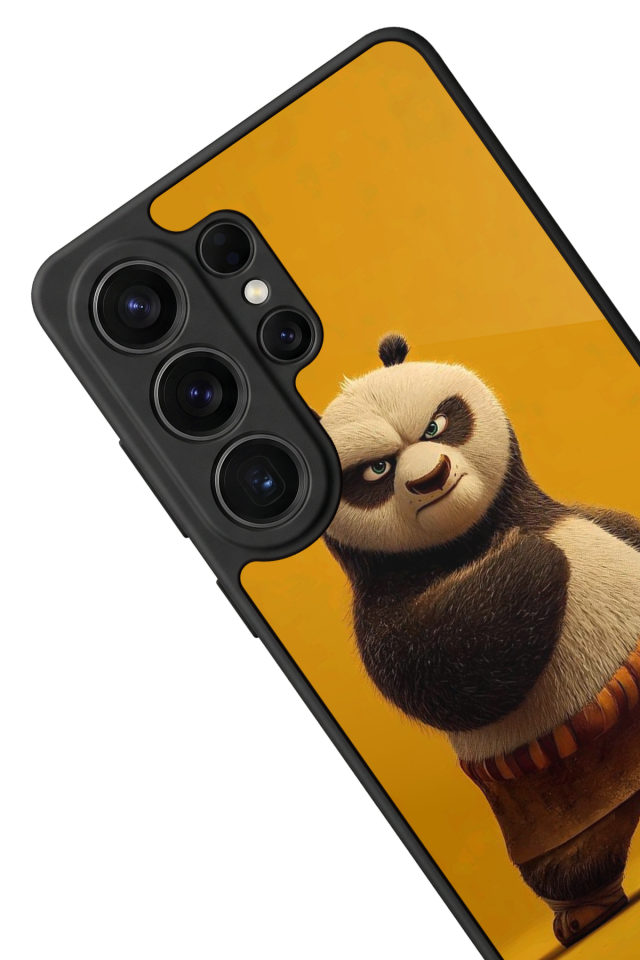 Samsung Galaxy S26 Ultra Uyumlu Kung Fu Panda Tasarımlı Glossy Premium Kılıf