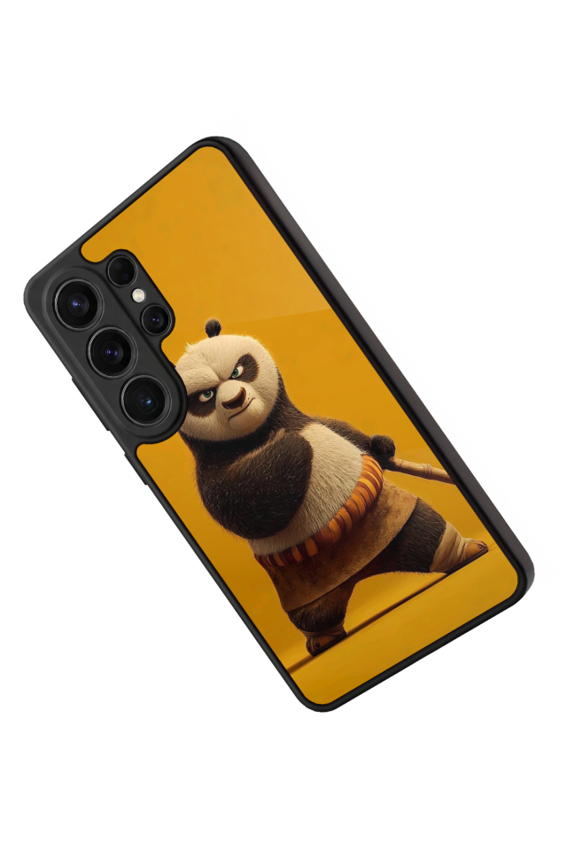 Samsung Galaxy S26 Ultra Uyumlu Kung Fu Panda Tasarımlı Glossy Premium Kılıf