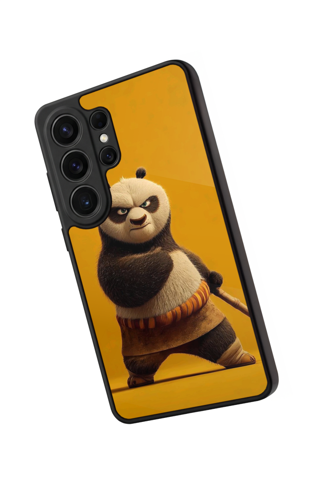 Samsung Galaxy S26 Ultra Uyumlu Kung Fu Panda Tasarımlı Glossy Premium Kılıf