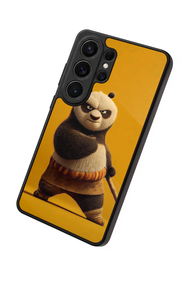 Samsung Galaxy S26 Ultra Uyumlu Kung Fu Panda Tasarımlı Glossy Premium Kılıf