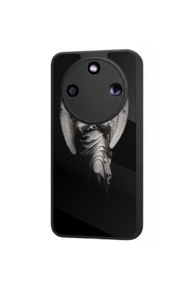 Honor Magic 8 Lite Uyumlu Melek Tasarımlı Glossy Premium Kılıf