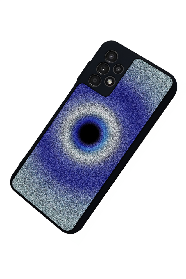 Samsung Galaxy A23 Uyumlu Nazar Tasarımlı Glossy Premium Kılıf