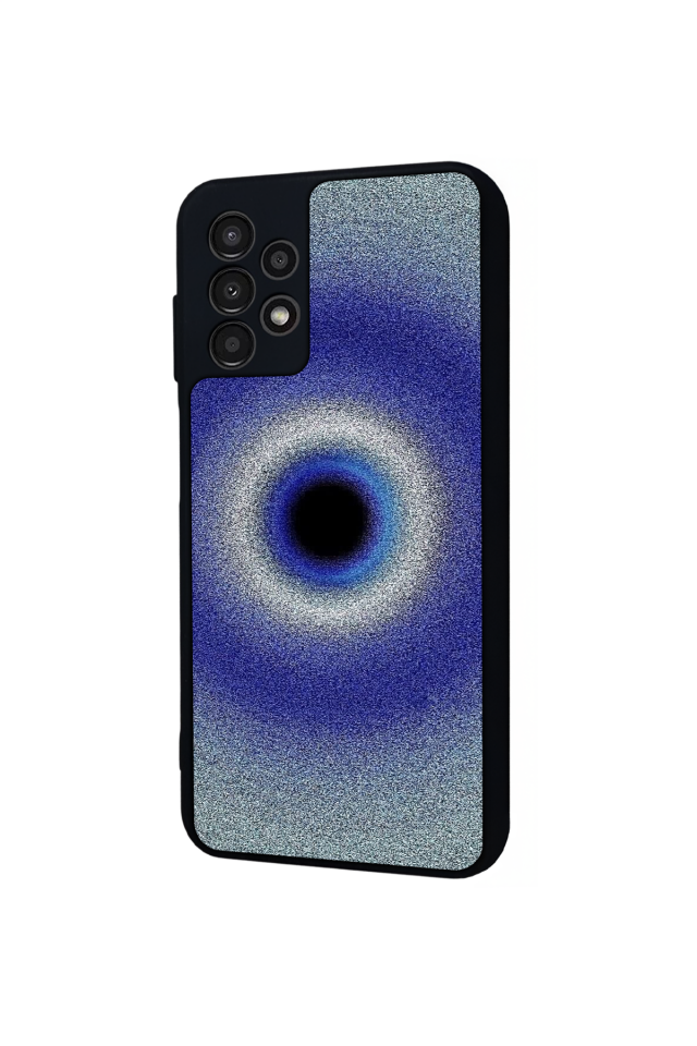 Samsung Galaxy A23 Uyumlu Nazar Tasarımlı Glossy Premium Kılıf