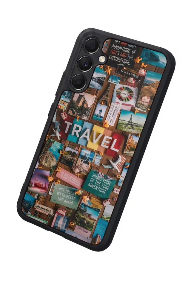Samsung Galaxy A34 Uyumlu Poster Tasarımlı Glossy Premium Kılıf