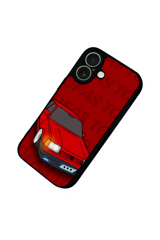 iPhone 17 Uyumlu Tofas Tasarımlı Glossy Premium Kılıf