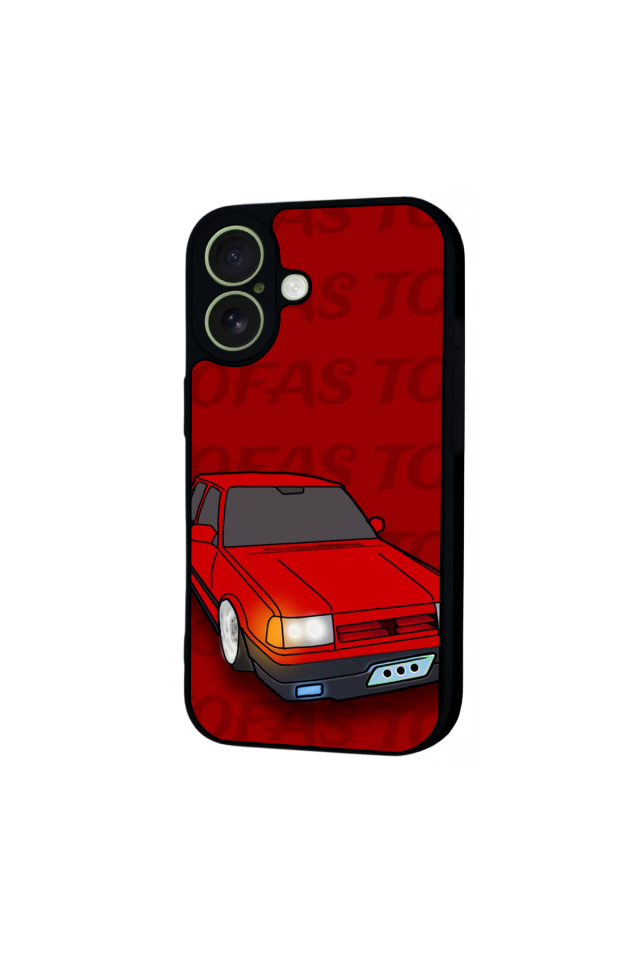 iPhone 17 Uyumlu Tofas Tasarımlı Glossy Premium Kılıf