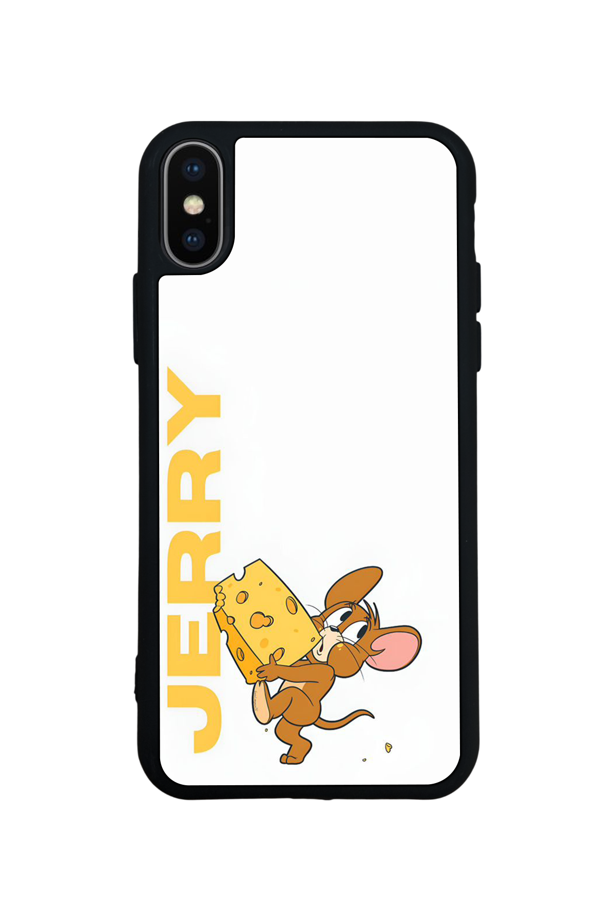 iPhone XS Max Uyumlu Tom And Jerry Tasarımlı Glossy Premium Kılıf