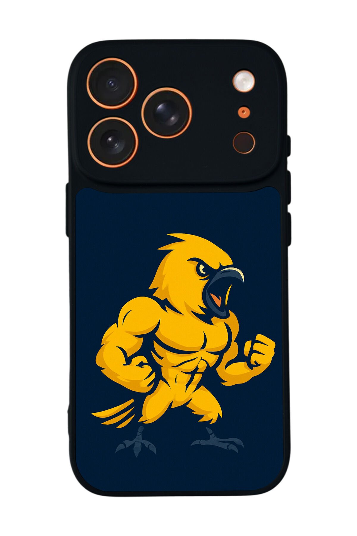 iPhone 17 Pro Max Uyumlu Fenerbahce Tasarımlı Glossy Premium Kılıf