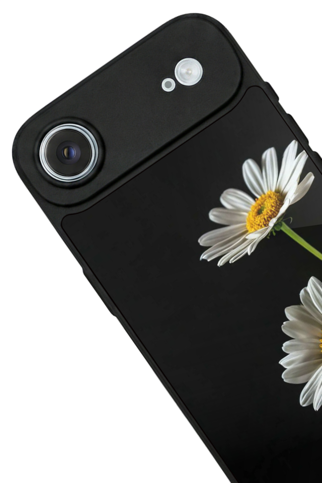 iPhone 17 Air Uyumlu Cicek Tasarımlı Glossy Premium Kılıf