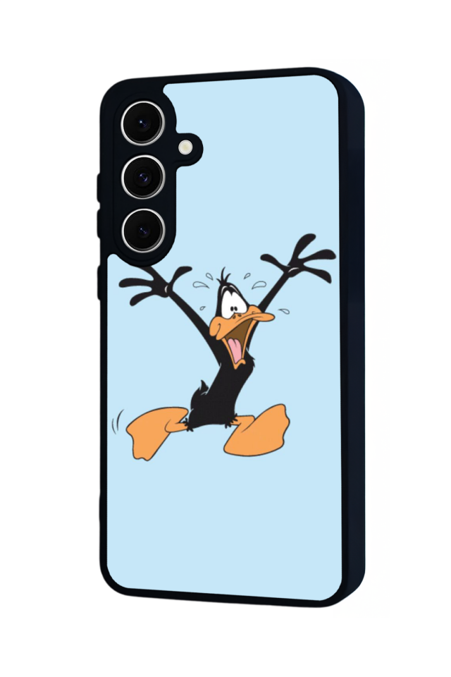 Samsung Galaxy A16 Uyumlu Daffy duck Tasarımlı Glossy Premium Kılıf
