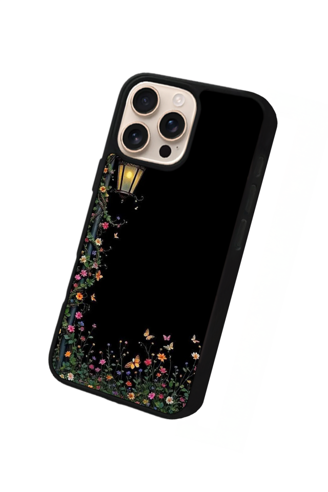 iPhone 14 Pro Uyumlu Floral Tasarımlı Glossy Premium Kılıf
