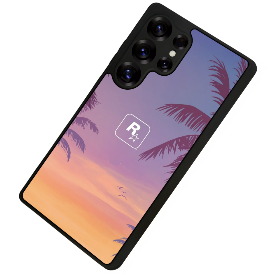 Samsung Galaxy S25 Ultra Uyumlu GTA Tasarımlı Glossy Premium Kılıf